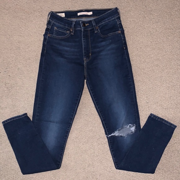 Levi’s Premium 721 High Rise Skinny Jeans. Size 26 - Picture 1 of 7